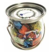 Small PVC Bucket with Allen's Wrapped  Lollies 100g